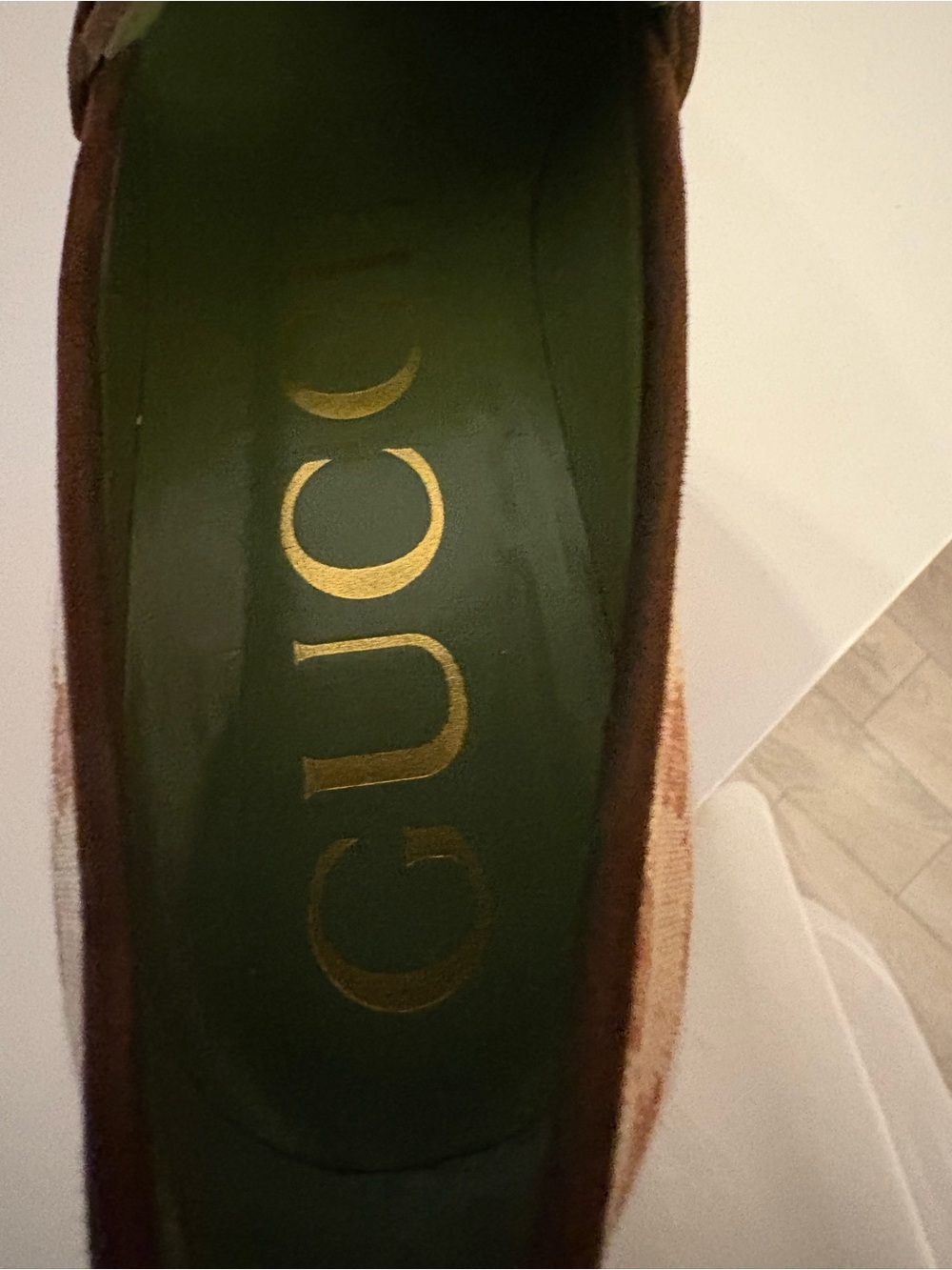 Gucci Houdan Platform Loafer Heels - Picture 4 of 5